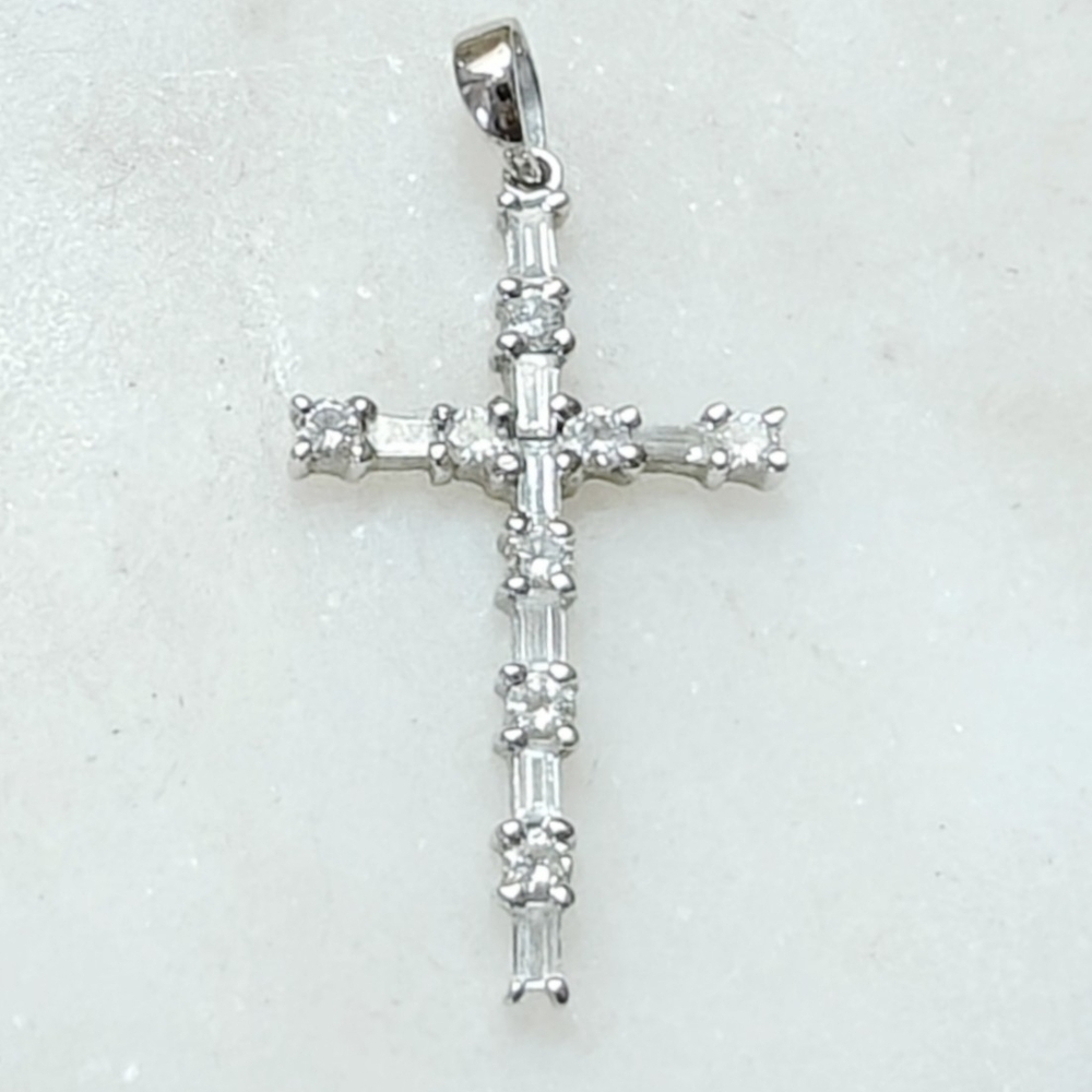 Diamond Cross Pendant